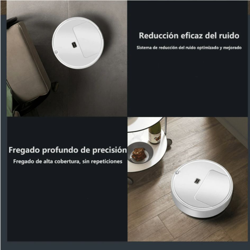 ASPIRADORA ROBOT 3 EN 1 - Mantén tu casa siempre Reluciente