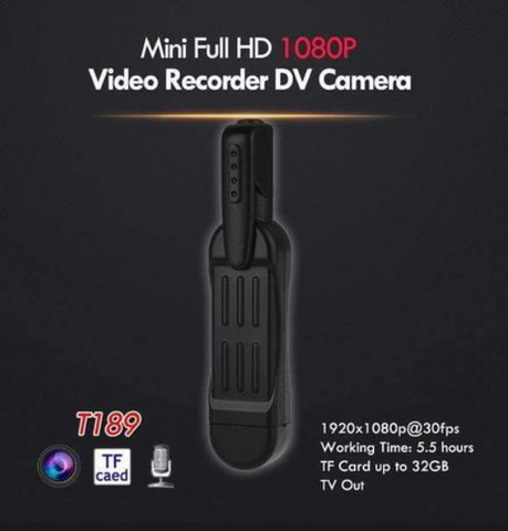 🎥Mini camara espía 1080P HD Video Recorder -Llevala siempre contigo-Axonstore