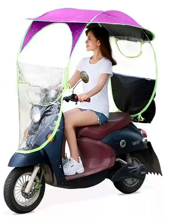 Promo Toldo Cubre sol De Moto Impermeable-Disfruta tu viaje sin sol