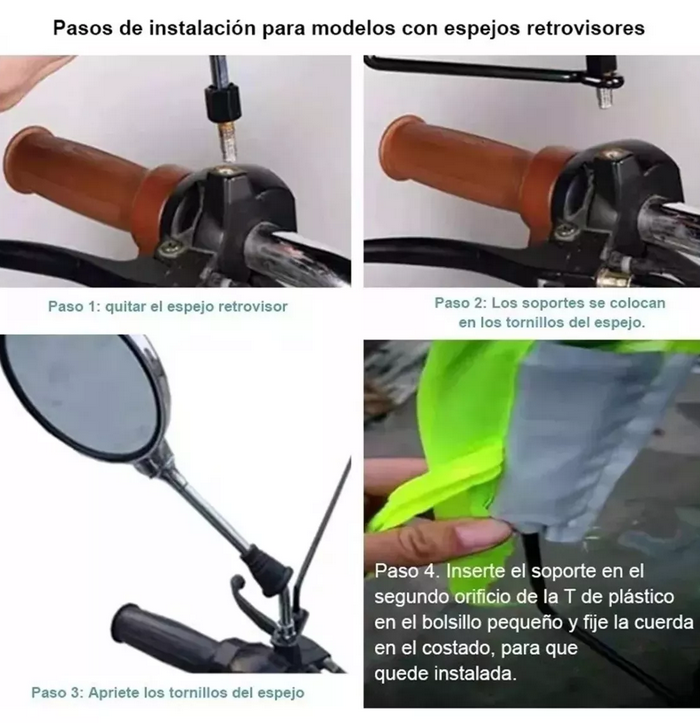 Promo Toldo Cubre sol De Moto Impermeable-Disfruta tu viaje sin sol