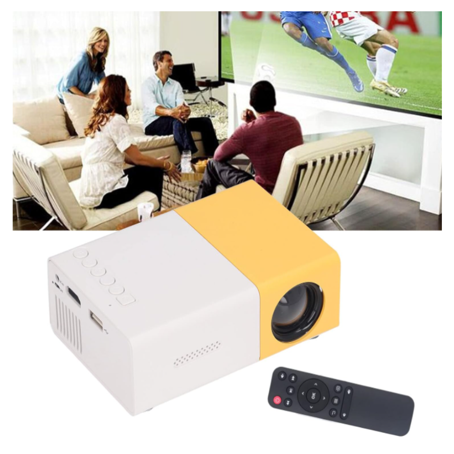 Proyector De Vídeo LED HD Portátil- Has tu Cine en Casa