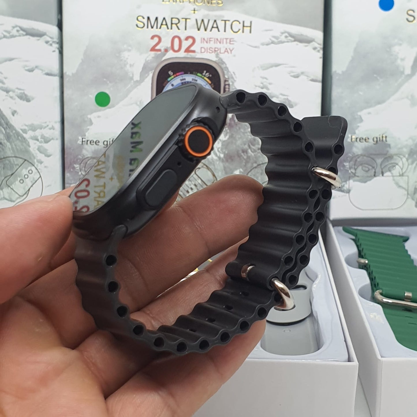 KIT SMARTWATCH T800 ULTRA MAX- La información en la mano