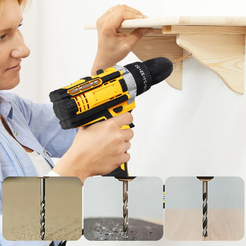 Kit De Herramientas Inalambricos 118 Pz - El kit que no te puede faltar -Axonstore
