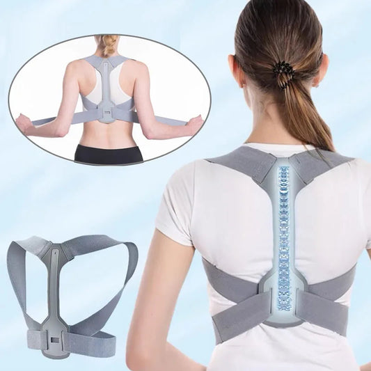 Corrector de Postura Ajustable para Espalda y Columna Vertebral – Corsé Lumbar para Mejorar la Postura- No más dolor