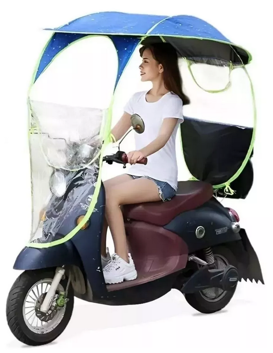 Promo Toldo Cubre sol De Moto Impermeable-Disfruta tu viaje sin sol