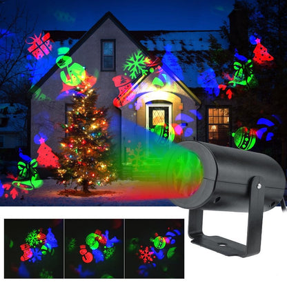 Proyector de luces Navideñas- Para una Navidad inolvidable con la Familia