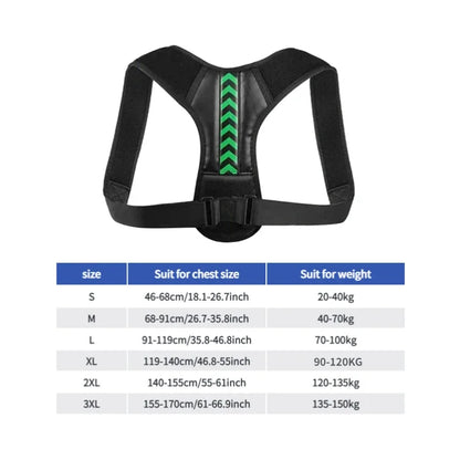 Corrector de Postura para Espalda y Hombros – Cinturón Ajustable para Mejorar Postura y Aliviar Dolor de Cuello y Espalda- No más dolor