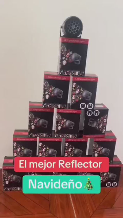 Proyector de luces Navideñas- Para una Navidad inolvidable con la Familia