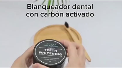 Blanqueador de Dientes con Carbón Activado- Para una sonrisa radiante