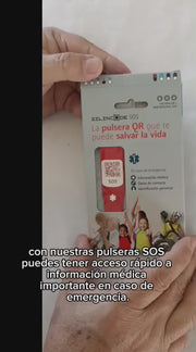 Pulsera SOS/ para una atencion medica adecuada- Axonstore